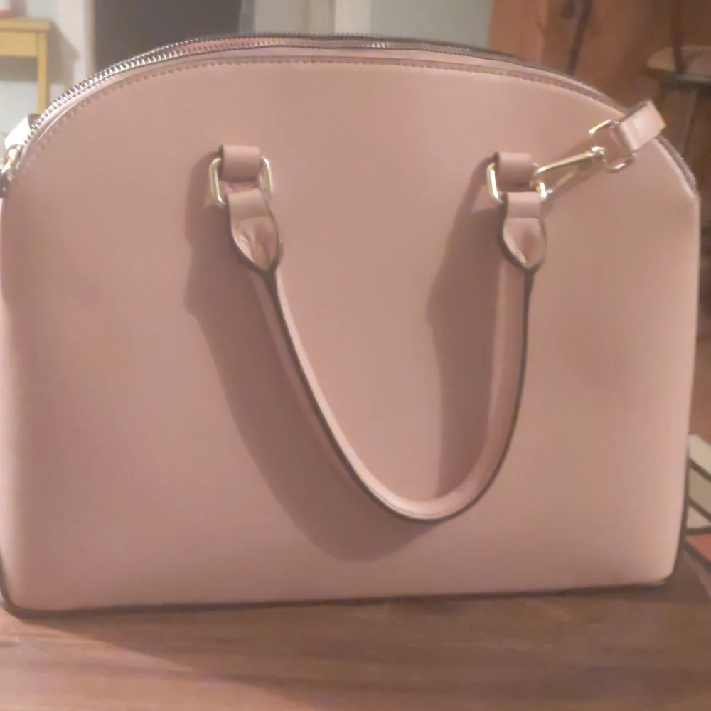 Anne Klein light pink Satchel - Picture 5 of 16